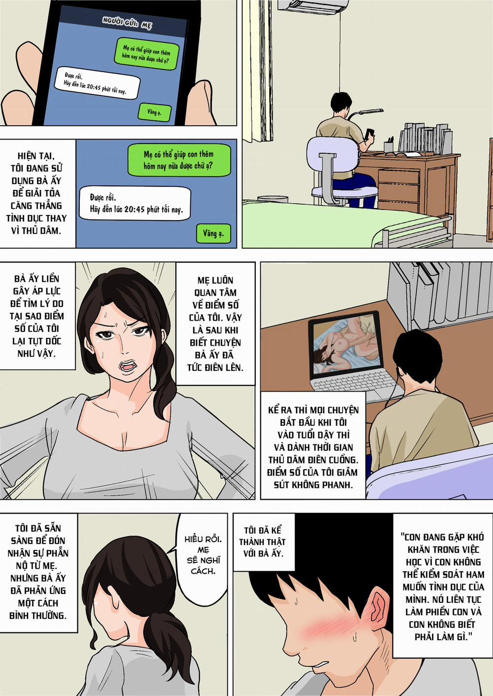 Điều trị tình dục của mẹ tôi! Phần 1 0 0 1 (END) trang 4