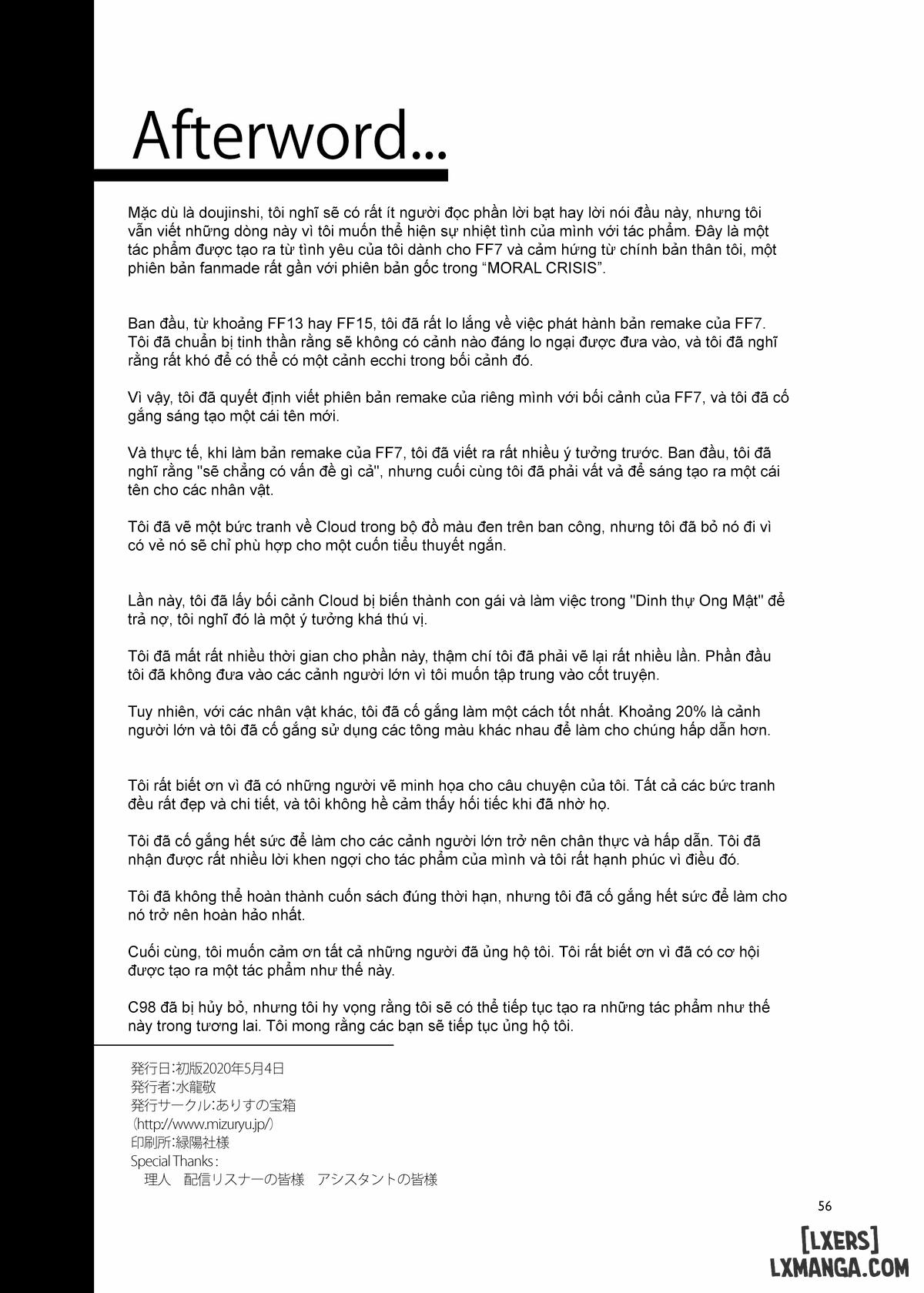 Dinh thự Ong Mật - chi nhánh số 2: Seventh Heaven OneShot trang 57