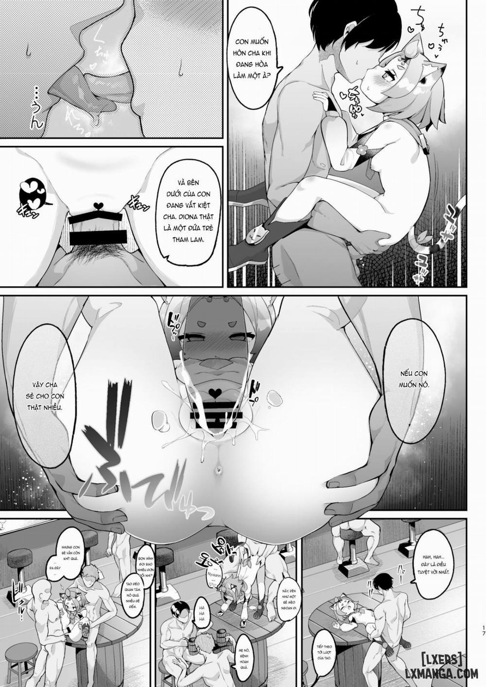 Diona no Himitsu no Cocktail Oneshot trang 15