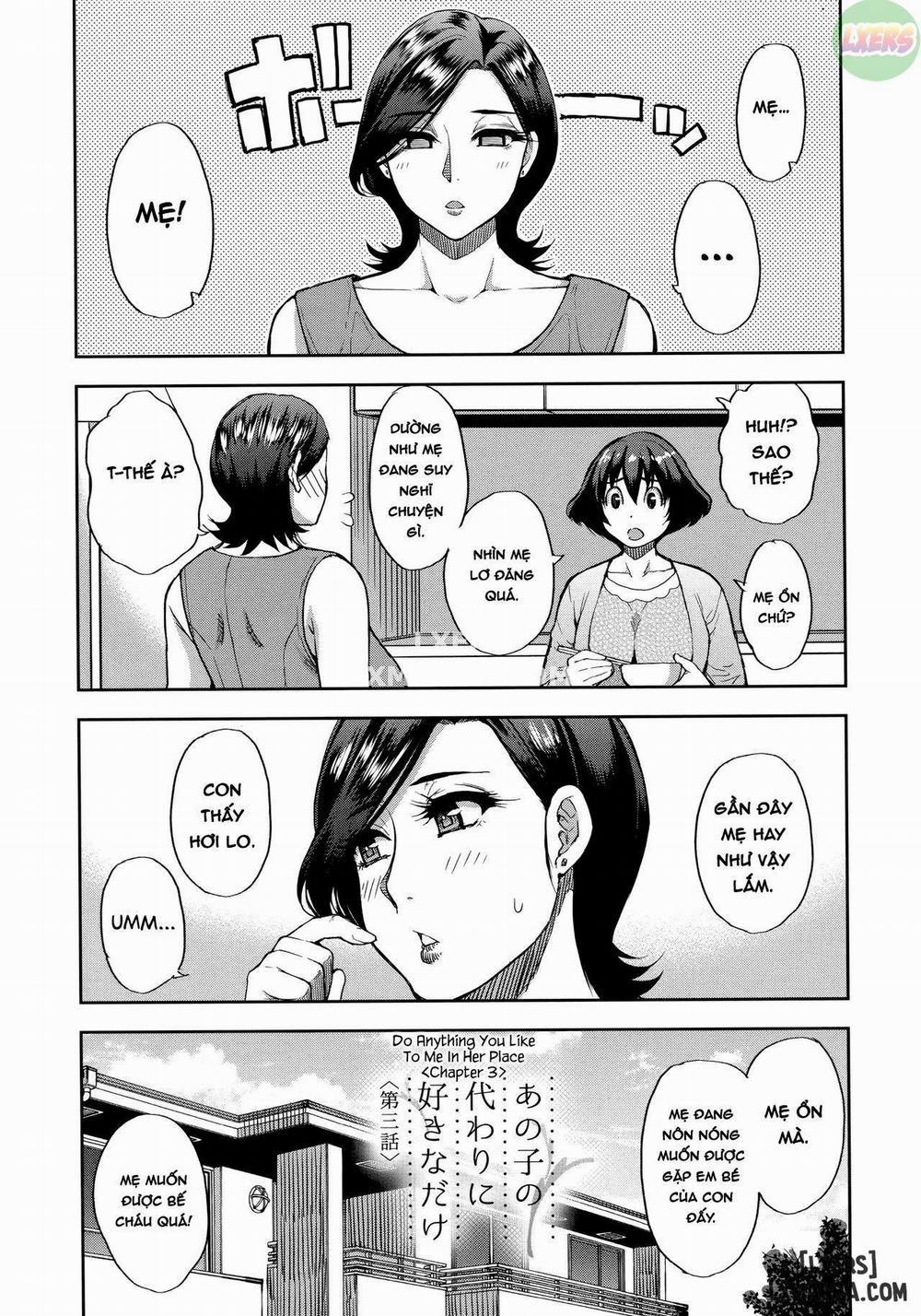 Do Anything You Like To Me In Her Place 3 trang 3