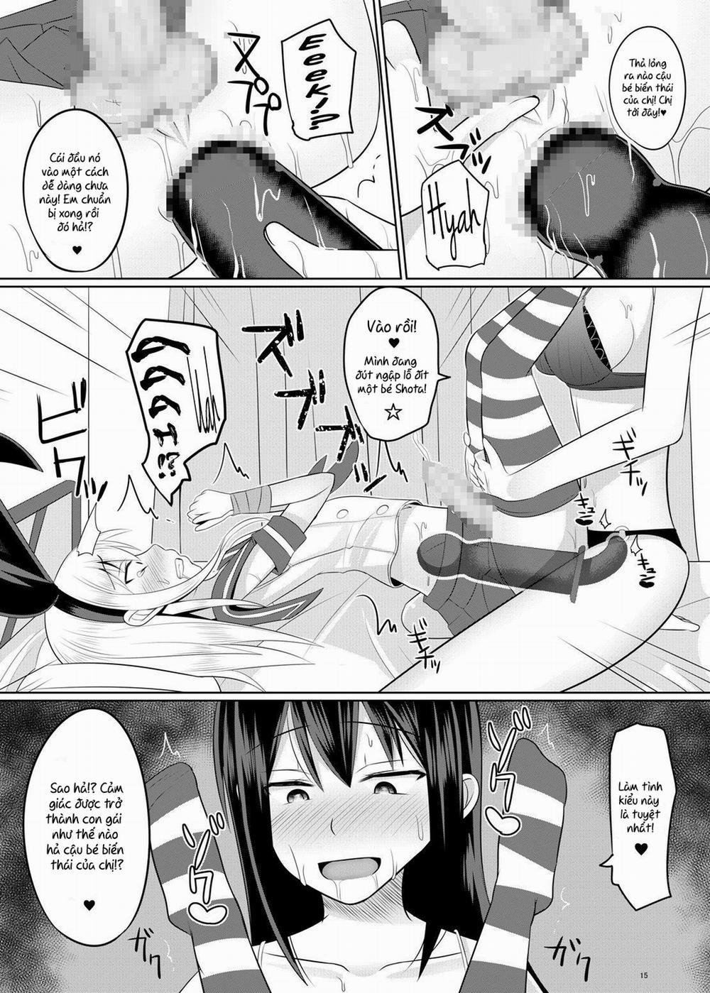 Do-S na Onee-san ga Shota o Youshanaku Choukyou shite Pet ni suru Hon - Extremely Sadistic Oneesan Mercilessly Disciplines A Shota Into Her Pet (Kantai Collection -KanColle-) Oneshot trang 14