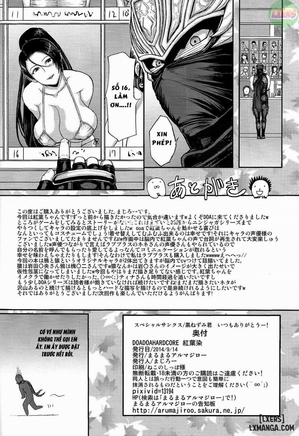 DOA DOA HARD CORE - Staining Momiji Oneshot trang 48