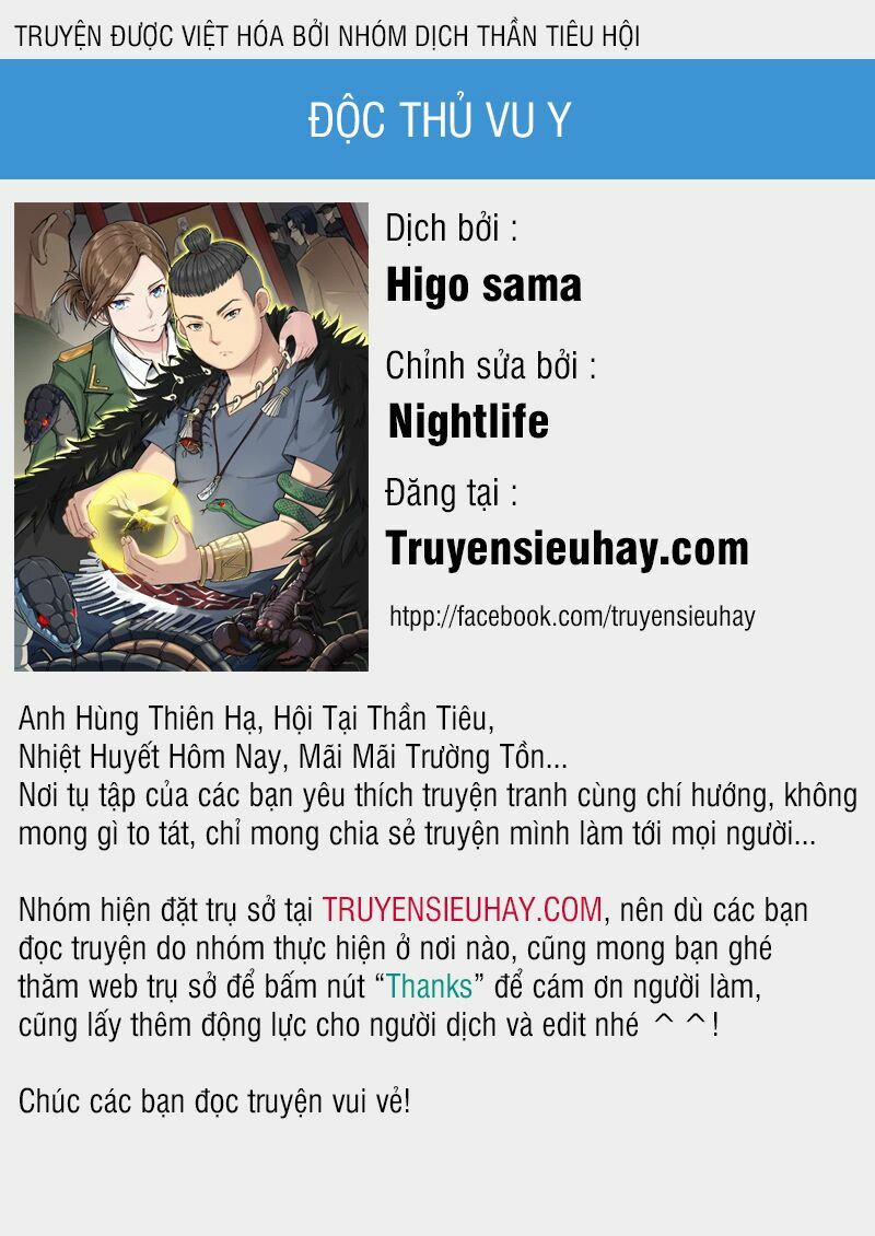 Độc Thủ Vu Y 3 trang 0