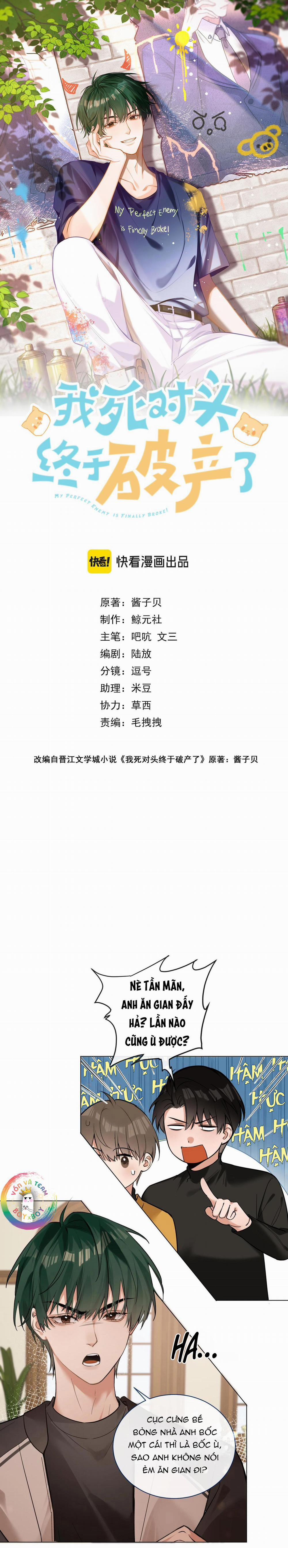 Đối Thủ Không Đội Trời Chung Cuối Cùng Cũng Phá Sản Rồi! 20 trang 1