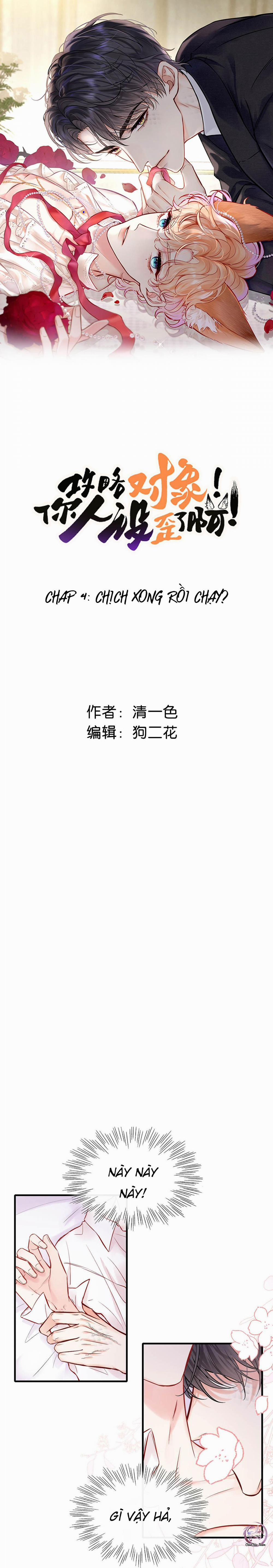 ĐỐI TƯỢNG CÔNG LƯỢC! THIẾT LẬP TÍNH CÁCH CỦA ANH BỊ MÉO MÓ RỒI! 4 trang 0