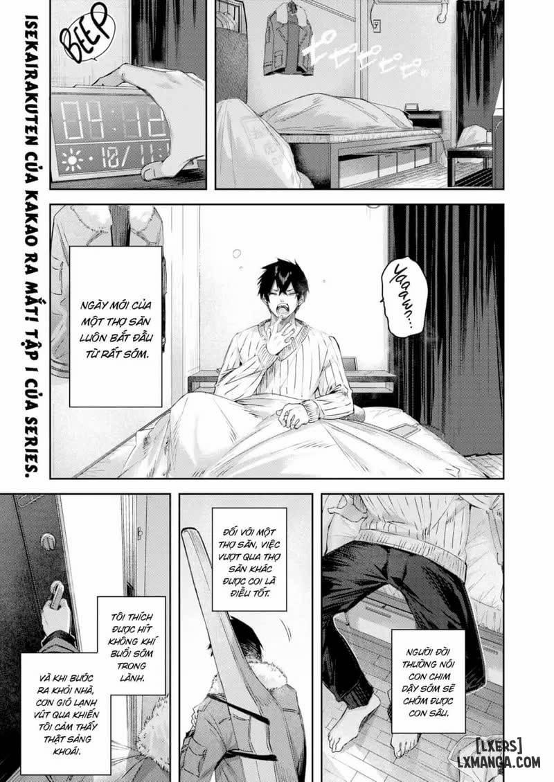 Dokushinn Hunter no Deai ha Elf no Mori de 1 trang 1