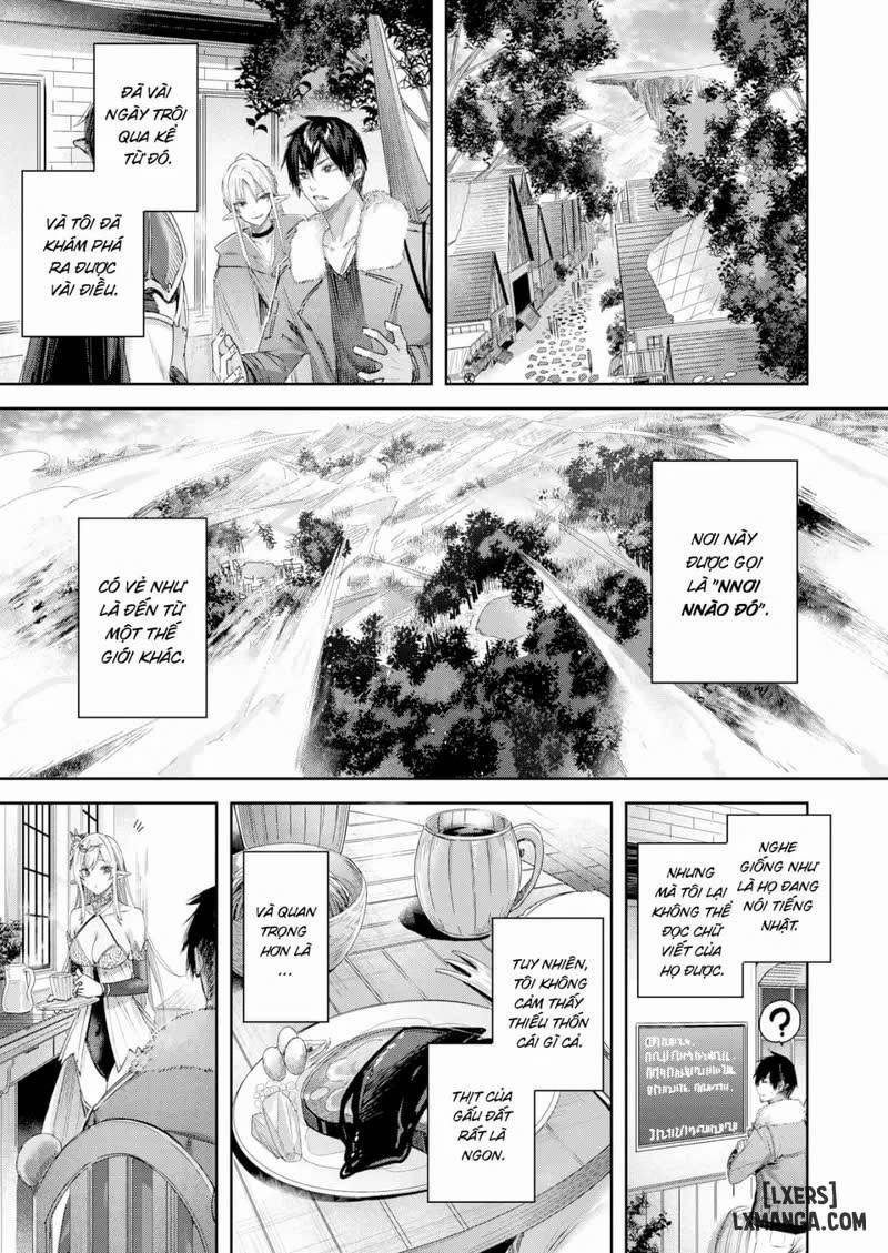 Dokushinn Hunter no Deai ha Elf no Mori de 1 trang 13