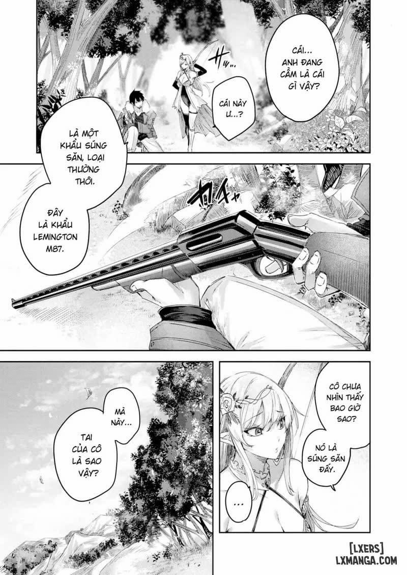 Dokushinn Hunter no Deai ha Elf no Mori de 1 trang 7