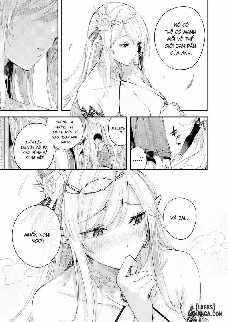 Dokushinn Hunter no Deai ha Elf no Mori de 4 trang 5