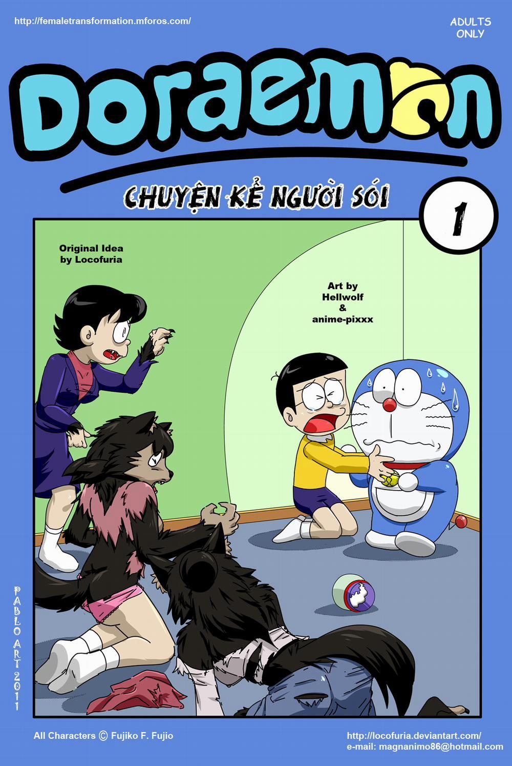 Doraemon Vol 1 0 0 0 Kem Người Sói trang 1