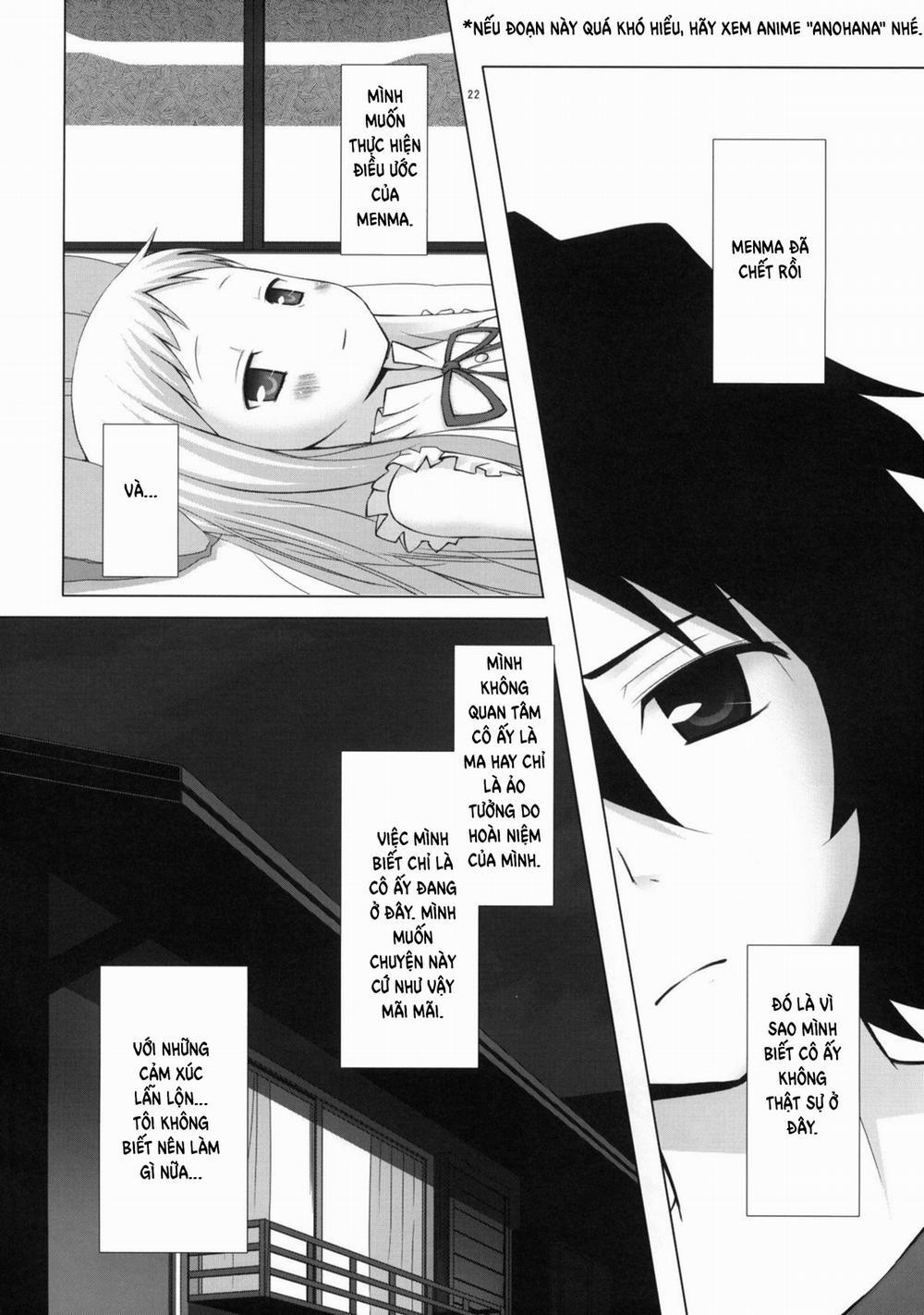 Douka Shiteru Mitai (Anohana) Oneshot trang 20