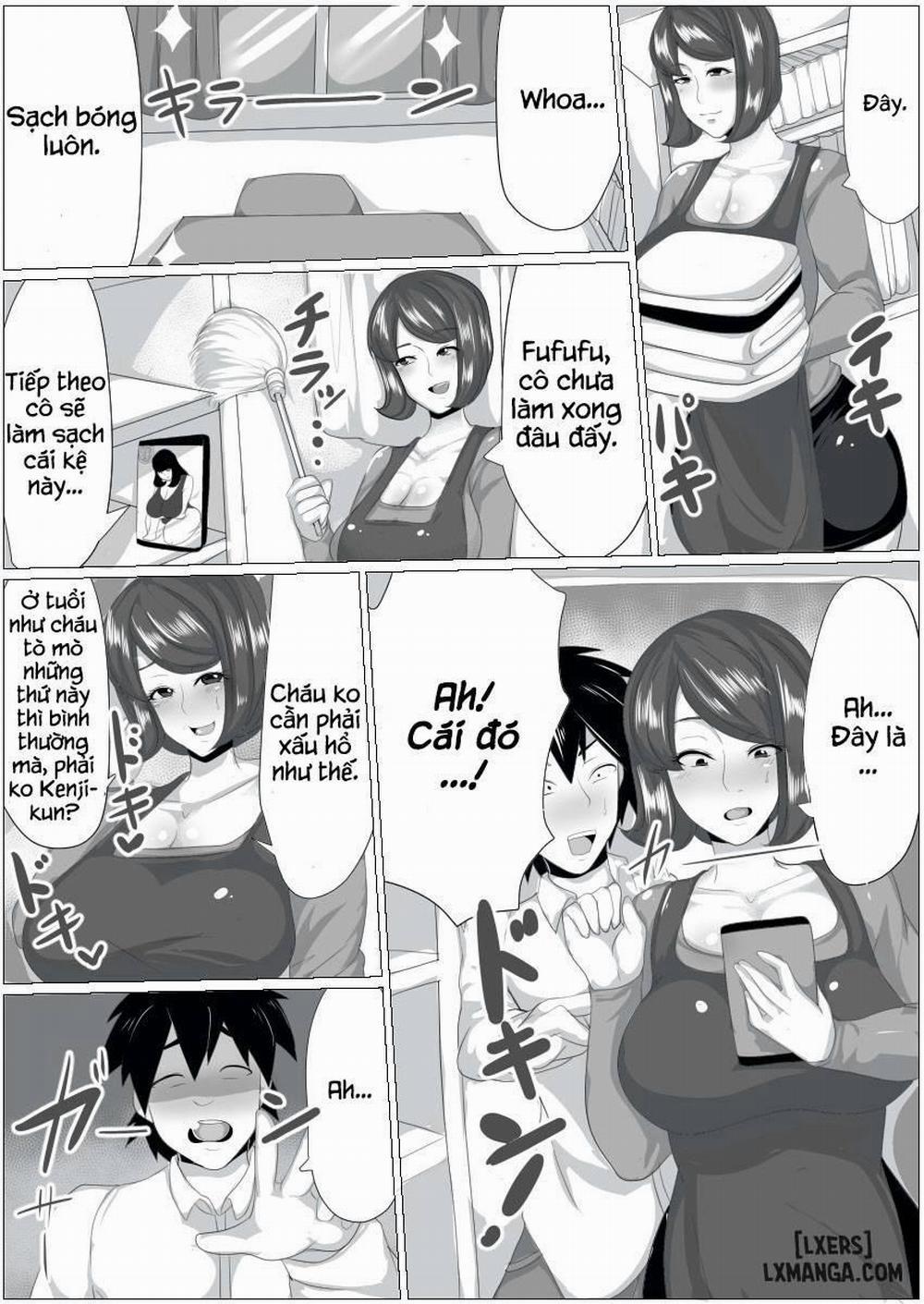 Doutei ga Kaji Daikou Service o Irai shitara Chou Bakunyuu Hitozuma ga Yattekite Doutei ga Bareta node Ochikonde itara Nagusame Fudeoroshi shite kureta Hanashi Oneshot trang 2