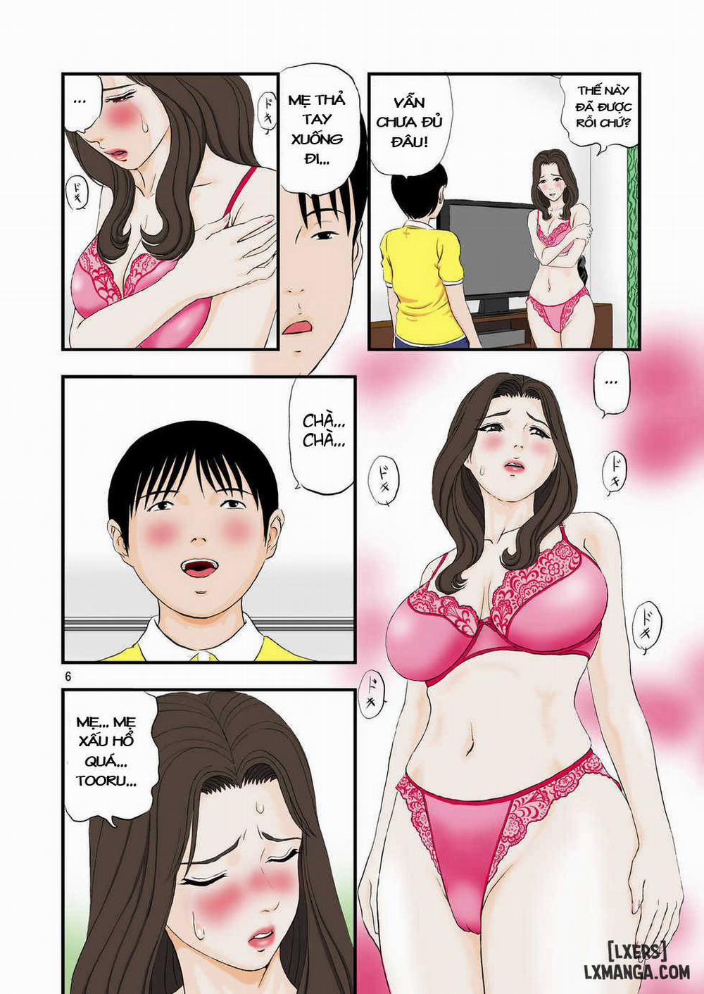 Drowning in ecstasy from a son's request Oneshot trang 5