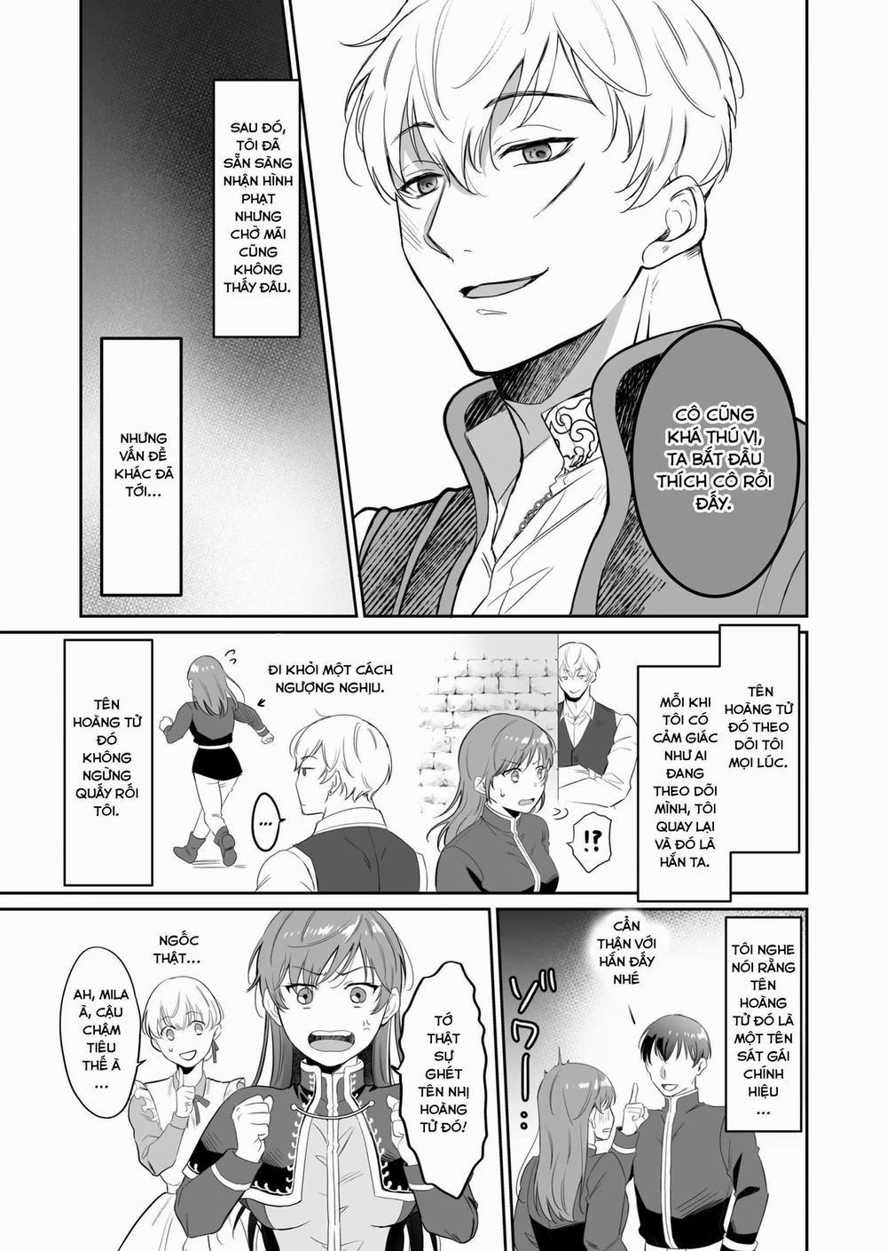 Dù Là Hiệp Sĩ Mạnh Nhất Của Đế Quốc Nhưng Tôi Vẫn Không Thể Thoát Khỏi Tên Hoàng Tử Biến Thái Này 1.1 trang 11