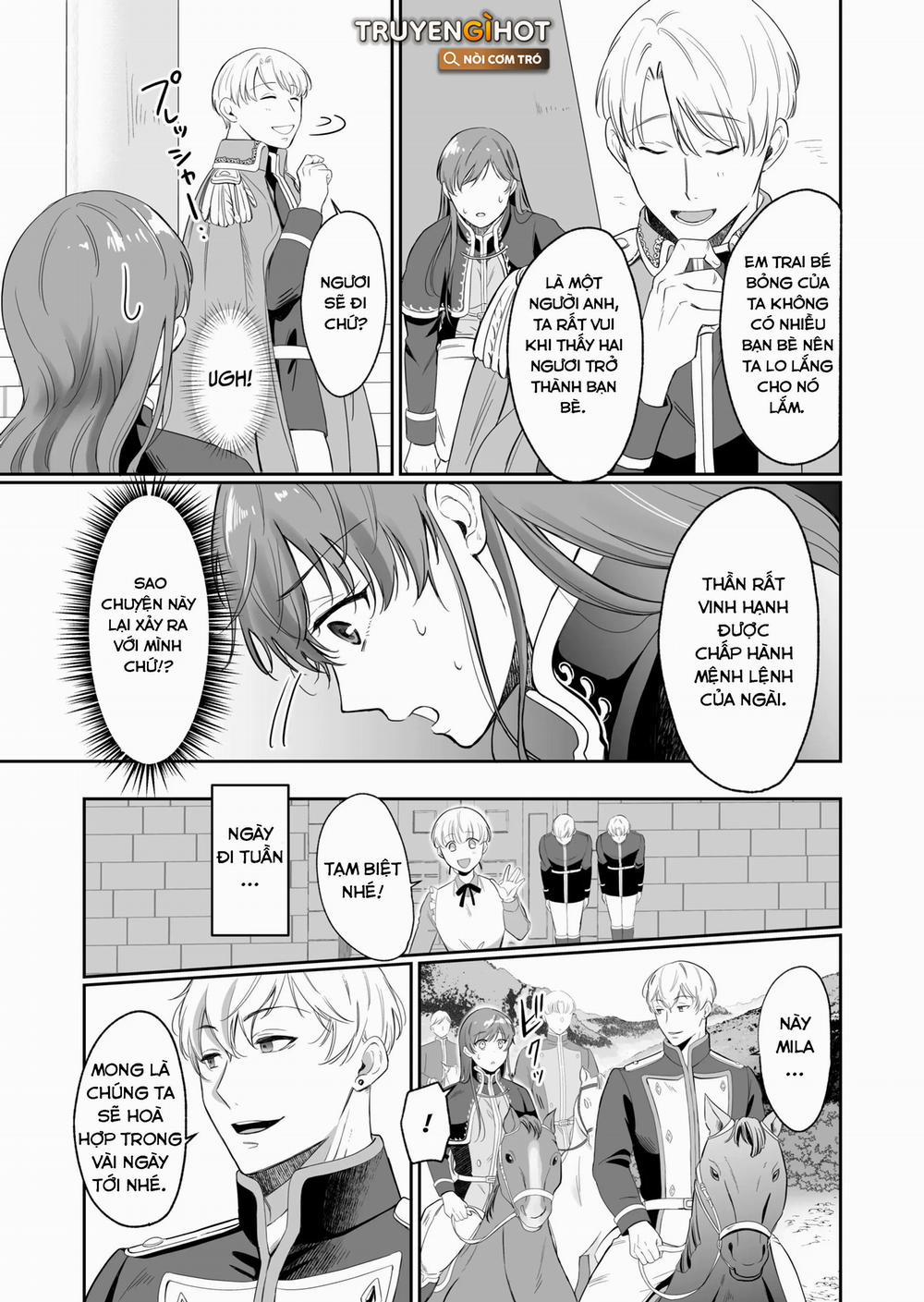 Dù Là Hiệp Sĩ Mạnh Nhất Của Đế Quốc Nhưng Tôi Vẫn Không Thể Thoát Khỏi Tên Hoàng Tử Biến Thái Này 1.1 trang 28