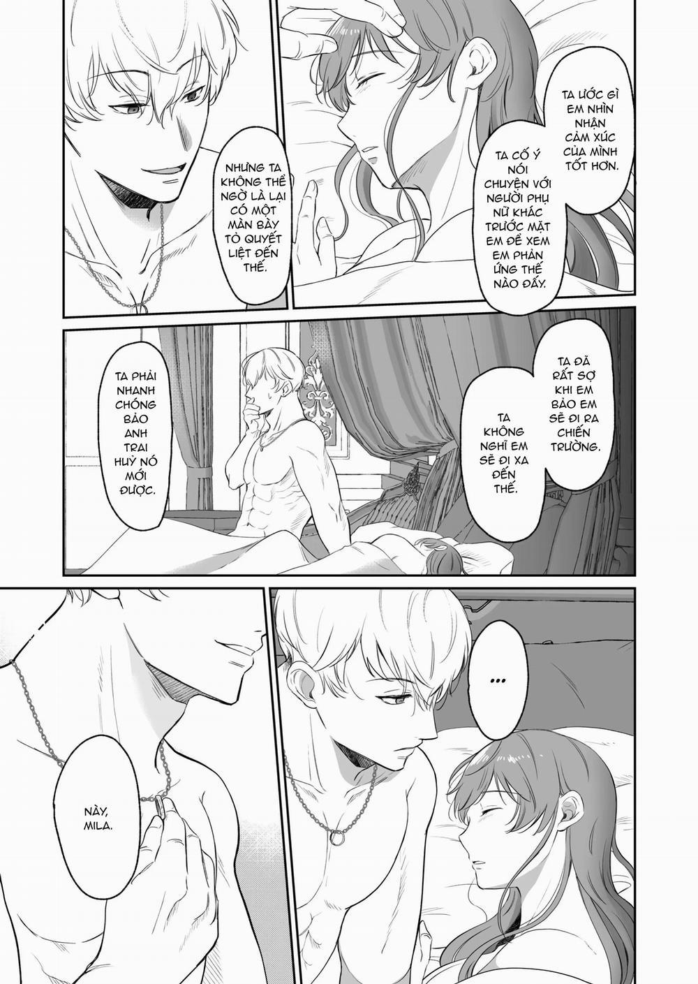 Dù Là Hiệp Sĩ Mạnh Nhất Của Đế Quốc Nhưng Tôi Vẫn Không Thể Thoát Khỏi Tên Hoàng Tử Biến Thái Này 2.2 trang 13