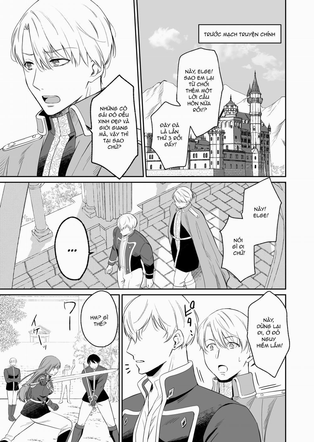 Dù Là Hiệp Sĩ Mạnh Nhất Của Đế Quốc Nhưng Tôi Vẫn Không Thể Thoát Khỏi Tên Hoàng Tử Biến Thái Này 2.2 trang 17