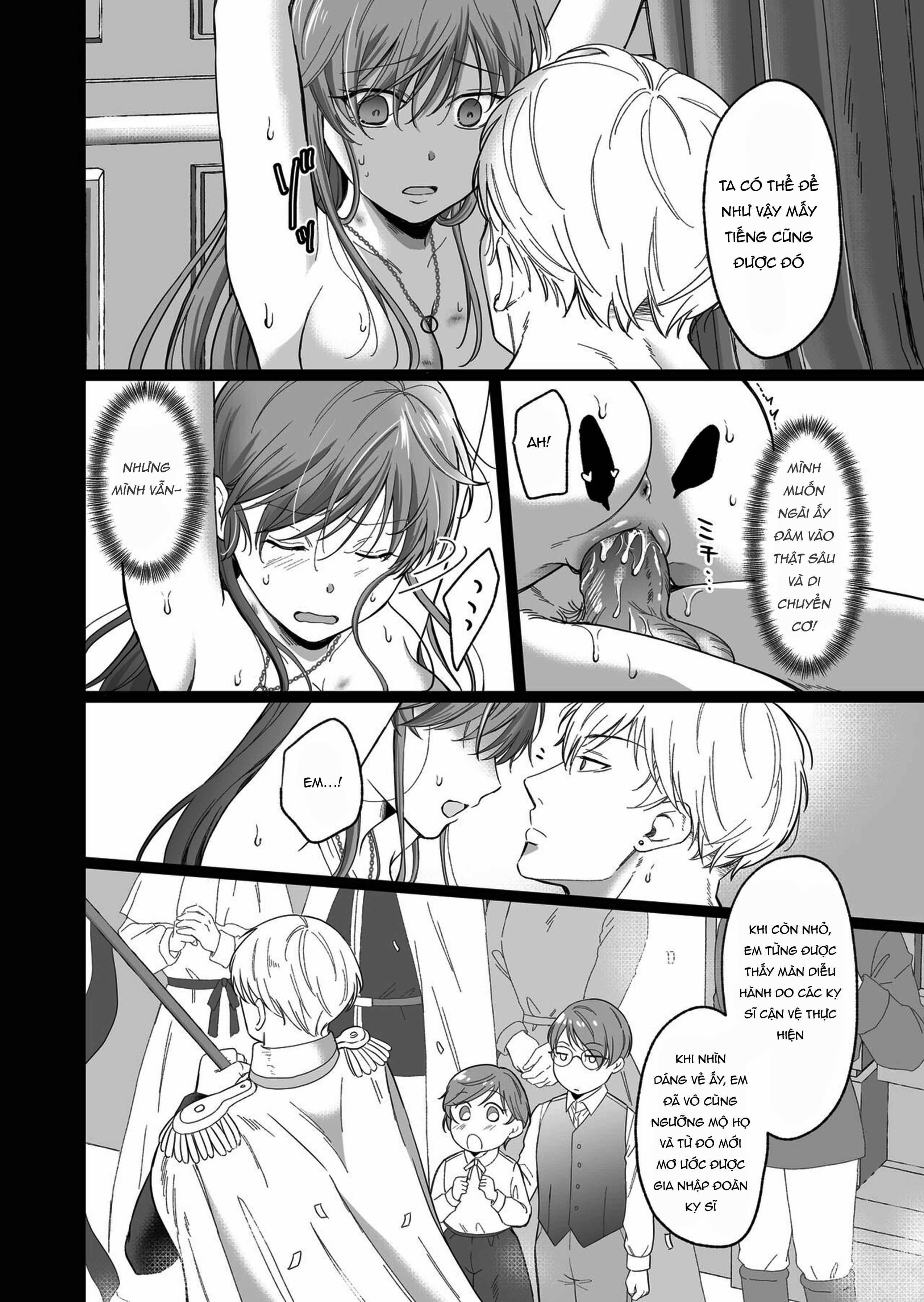 Dù Là Hiệp Sĩ Mạnh Nhất Của Đế Quốc Nhưng Tôi Vẫn Không Thể Thoát Khỏi Tên Hoàng Tử Biến Thái Này 6.2 trang 5