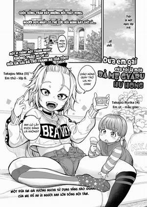 Đọc truyện tranh Đứa em gái của tôi là một bà mẹ Gyaru hư hỏng