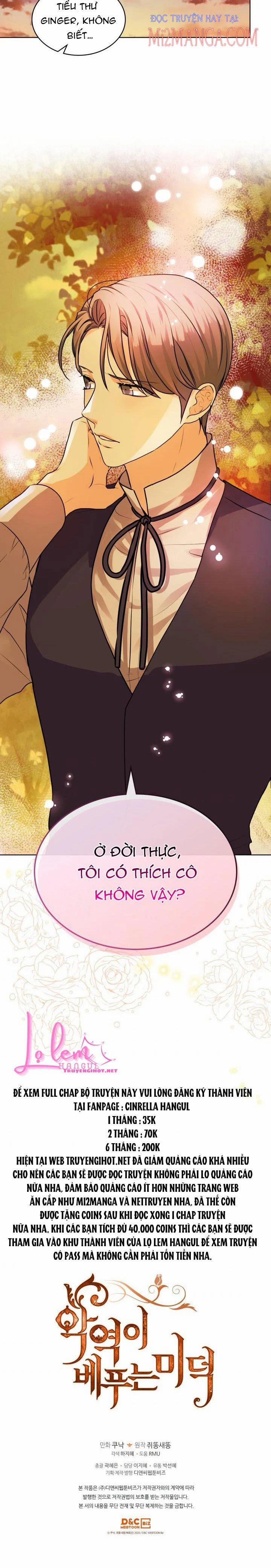 Đức Hạnh Của Ác Nữ Phản Diện 80.5 trang 13