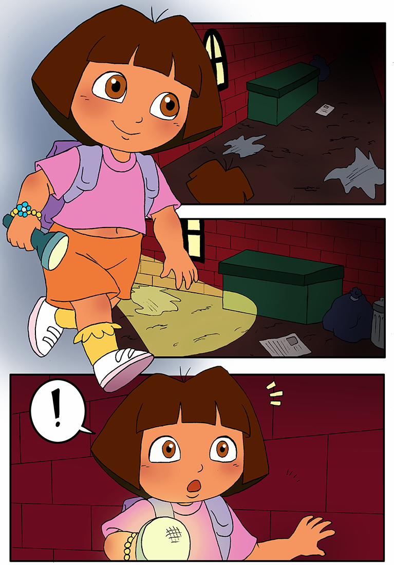 Đừng đi vào ngõ tối (Dora the Explorer) Oneshot trang 1
