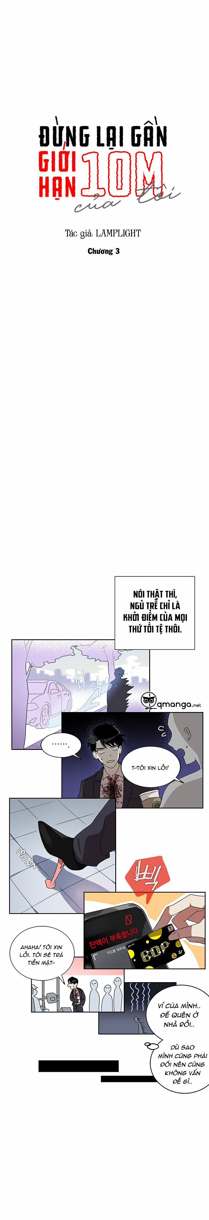 Đừng Lại Gần Giới Hạn 10m Của Tôi 3 trang 1