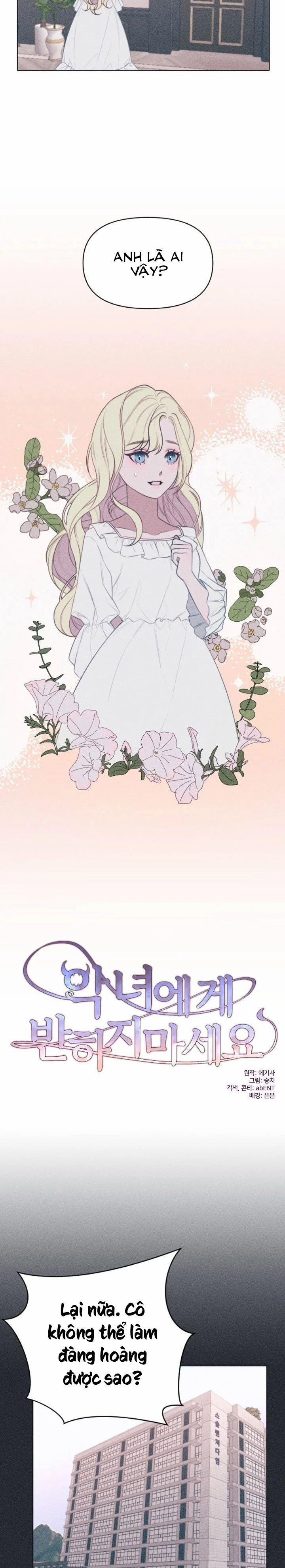 Đừng Rơi Vào Lưới Tình Với Nhân Vật Phản Diện 1 trang 6