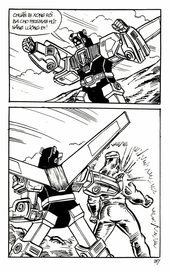 Dũng Sĩ Hesman 134 trang 36