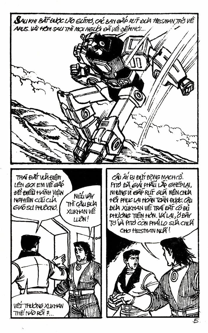 Dũng Sĩ Hesman 135 trang 4