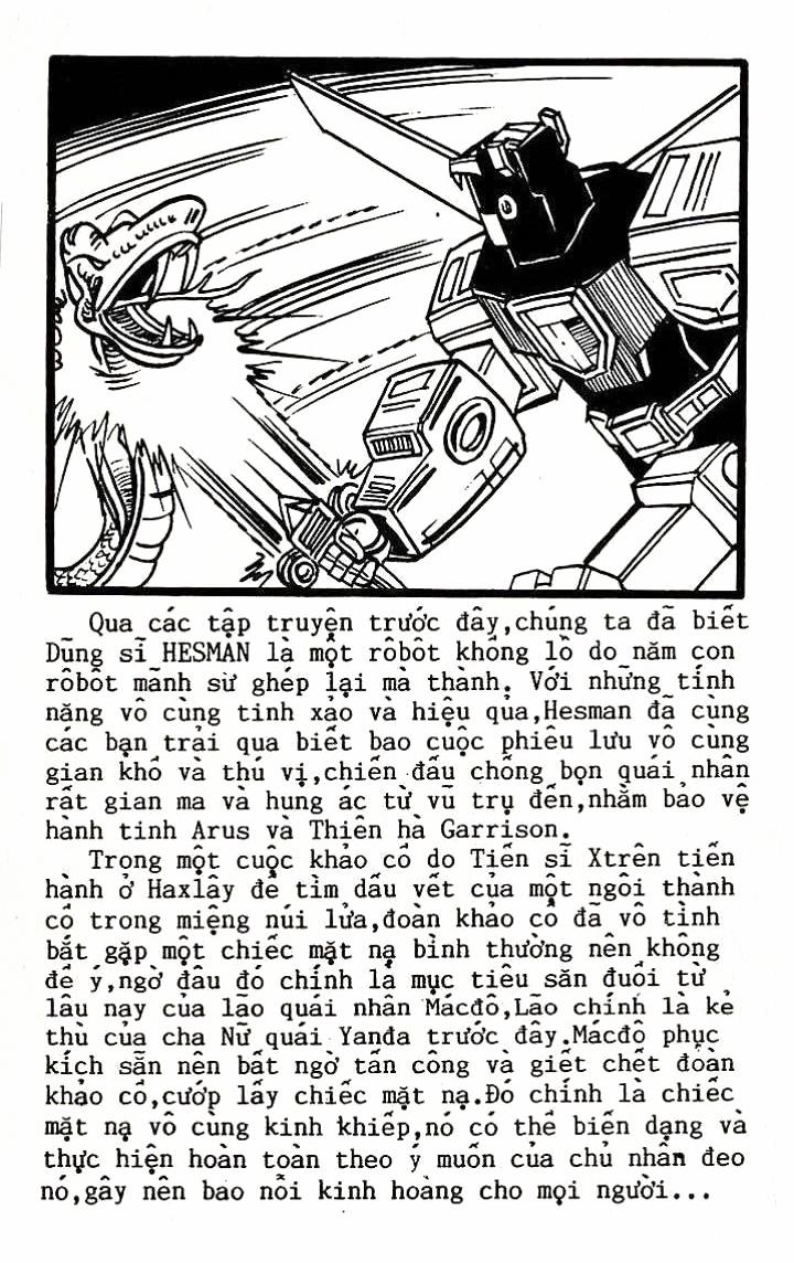 Dũng Sĩ Hesman 136 trang 3