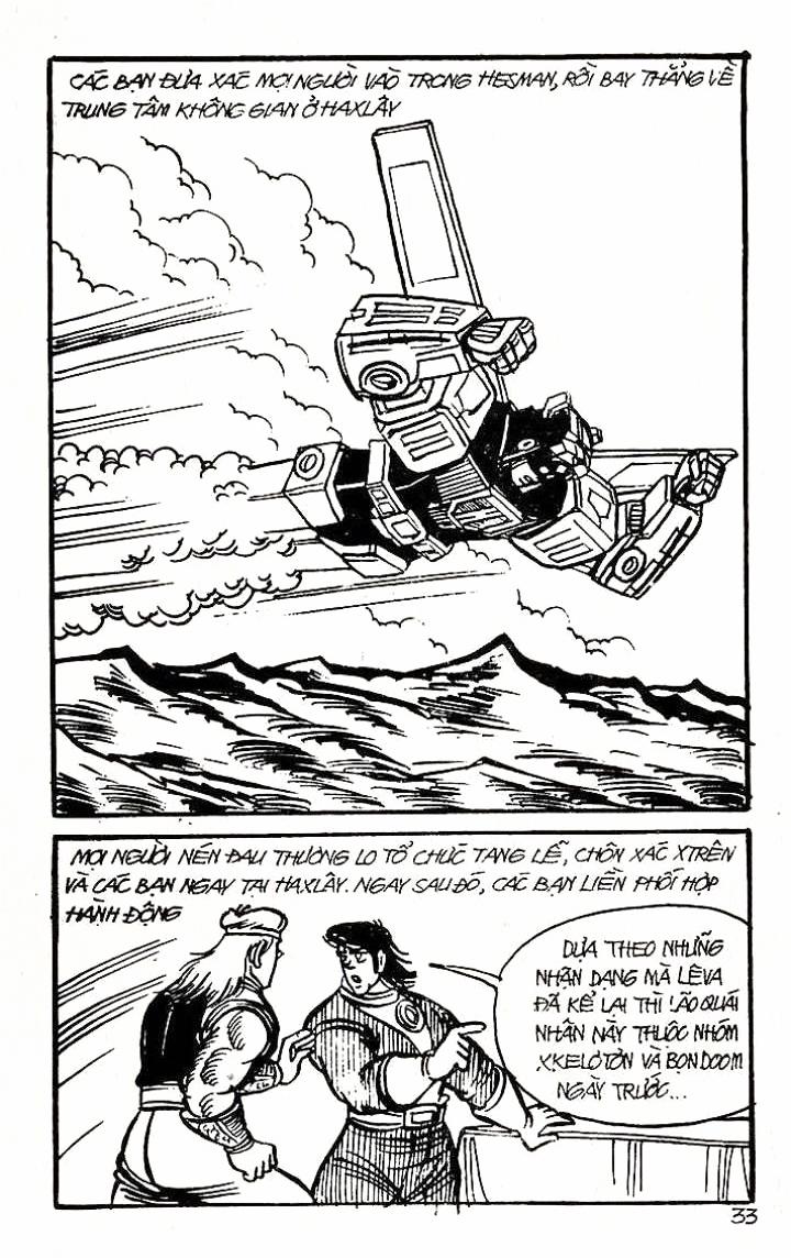 Dũng Sĩ Hesman 136 trang 32