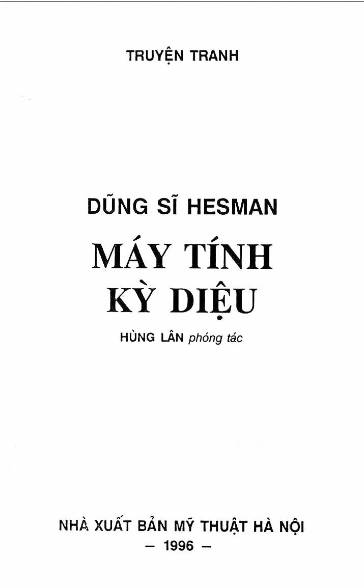 Dũng Sĩ Hesman 140 trang 2
