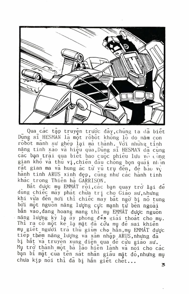 Dũng Sĩ Hesman 147 trang 3