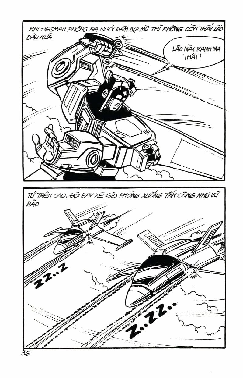 Dũng Sĩ Hesman 148 trang 35