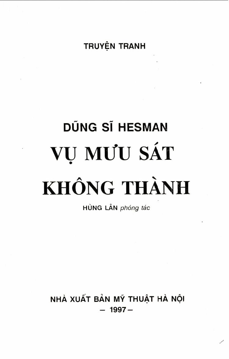 Dũng Sĩ Hesman 150 trang 2