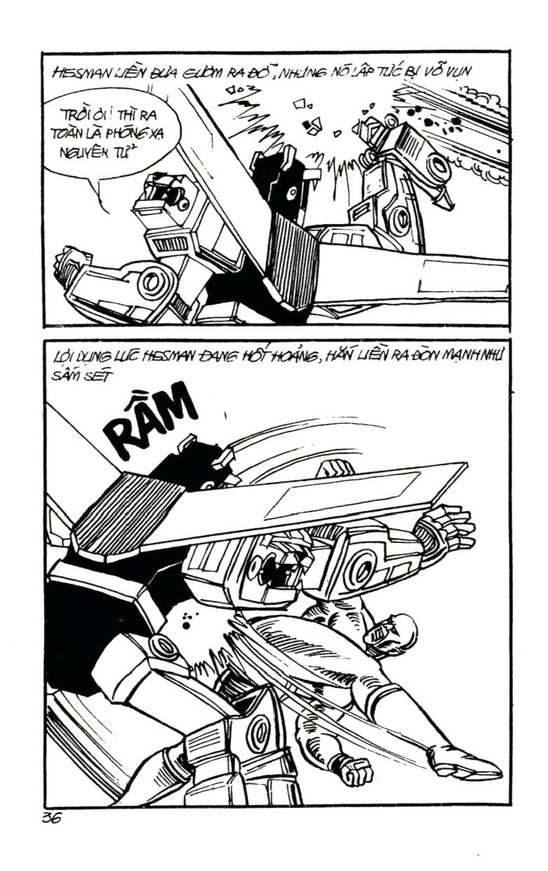 Dũng Sĩ Hesman 151 trang 35
