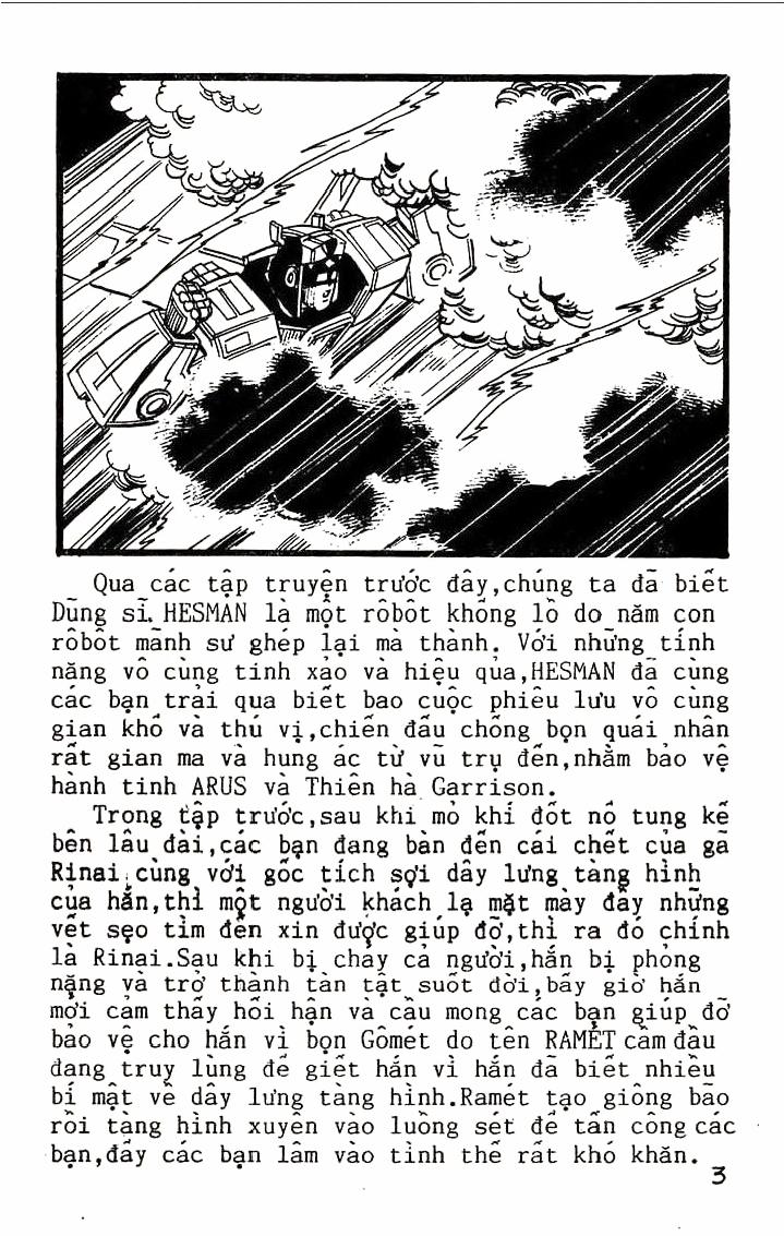 Dũng Sĩ Hesman 154 trang 3