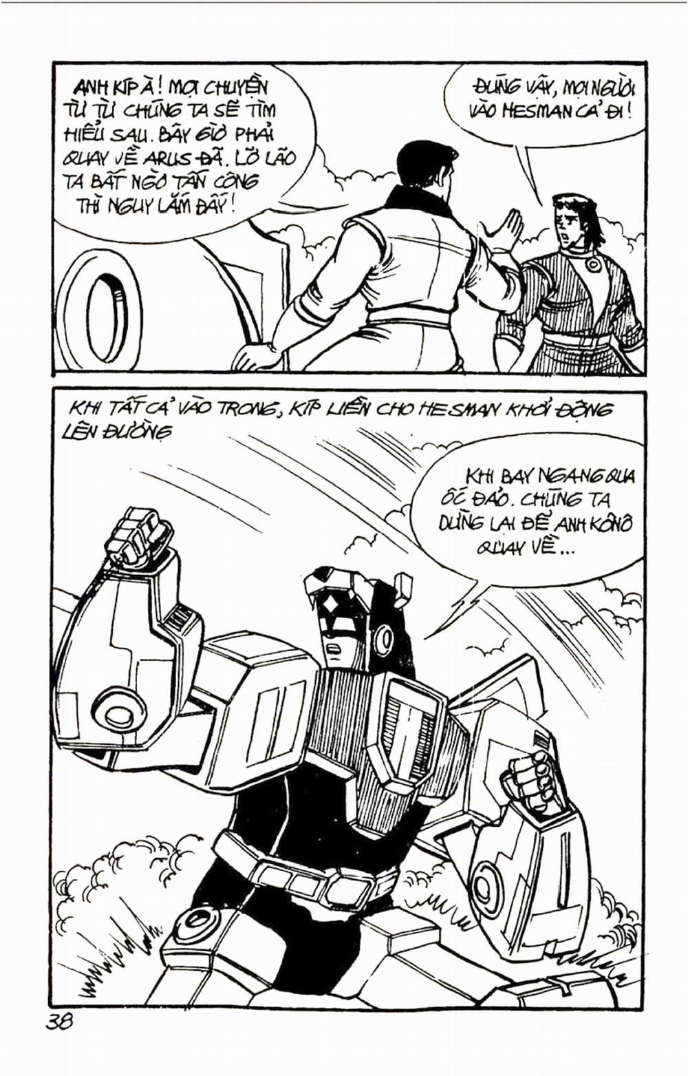 Dũng Sĩ Hesman 157 trang 37