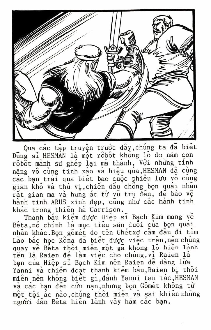 Dũng Sĩ Hesman 158 trang 3