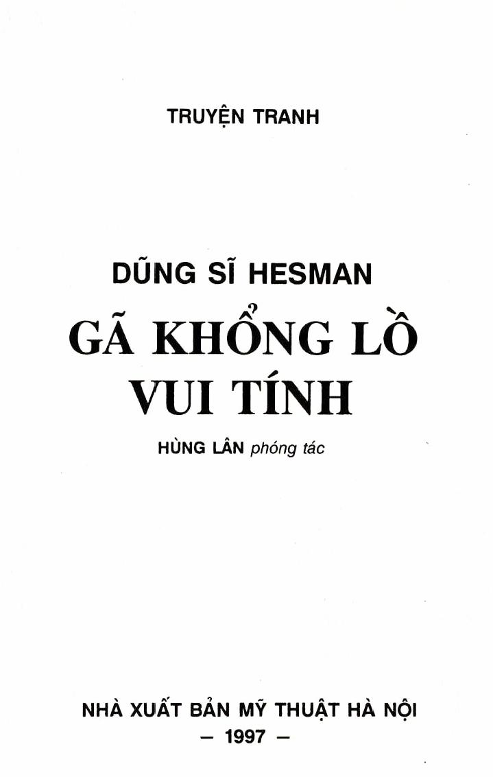 Dũng Sĩ Hesman 159 trang 2