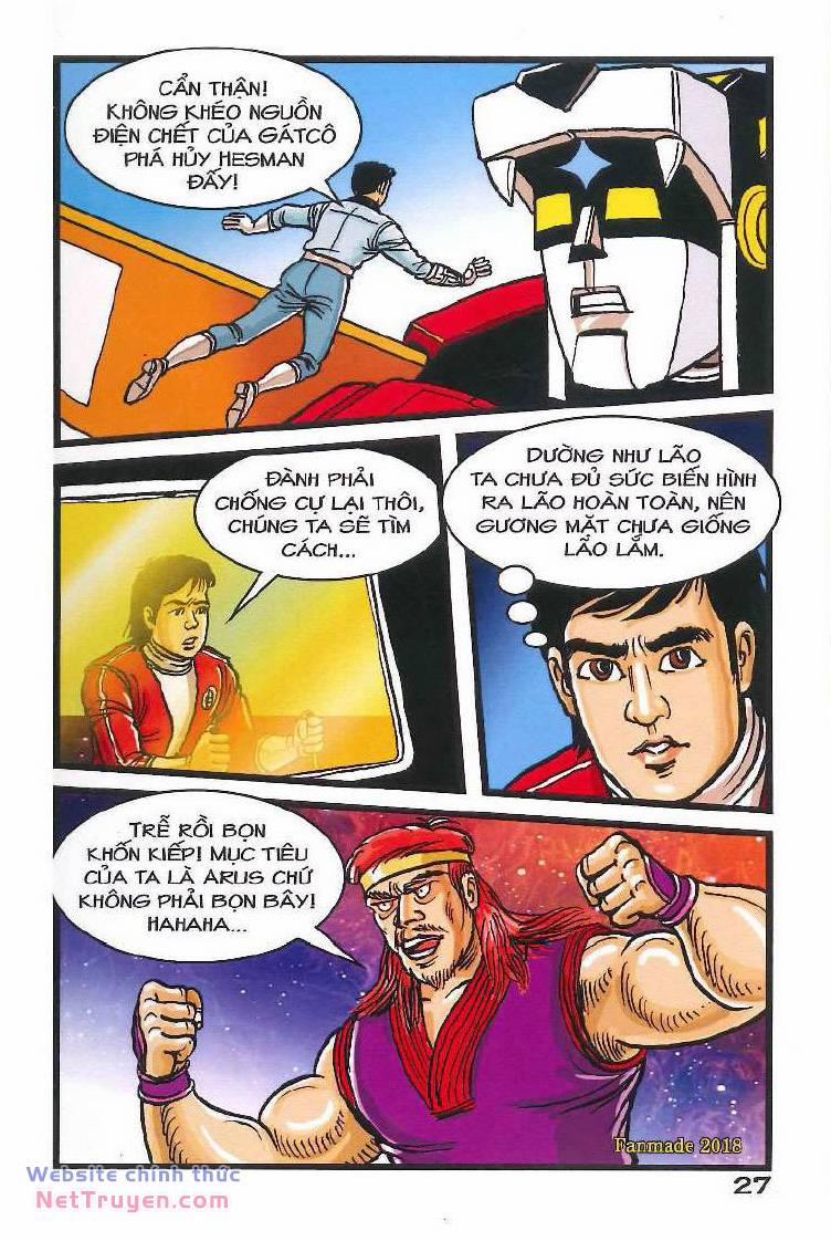 Dũng Sĩ Hesman 160 trang 28