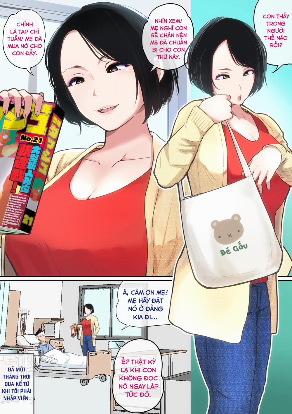 Được mẹ cưng chiều trên giường bệnh... Phần 1 0 0 1 trang 1