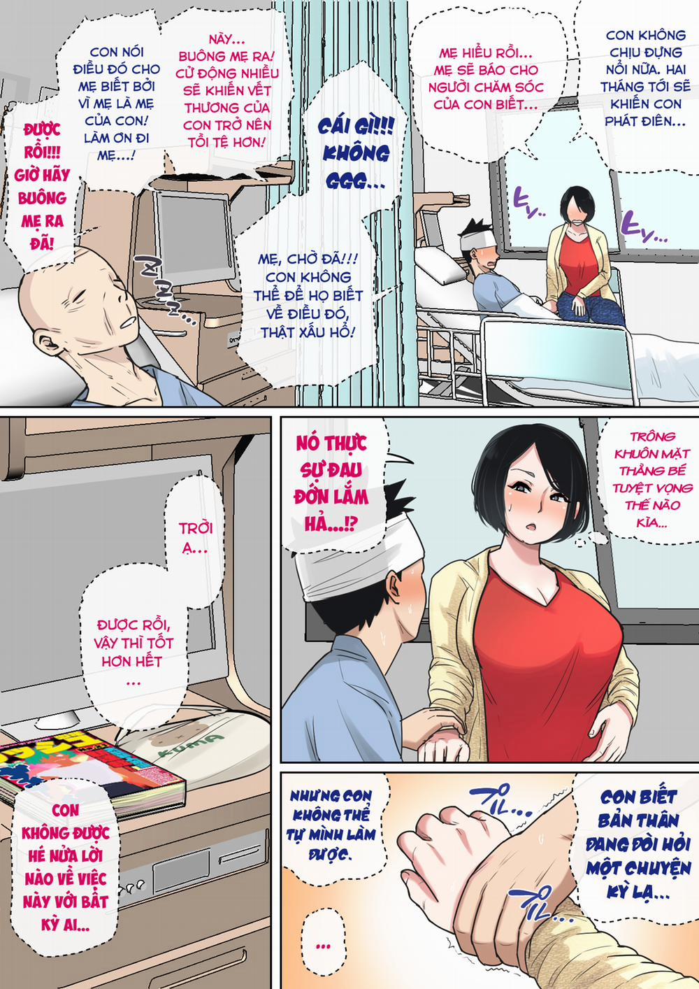 Được mẹ cưng chiều trên giường bệnh... Phần 1 - 0 1 trang 6