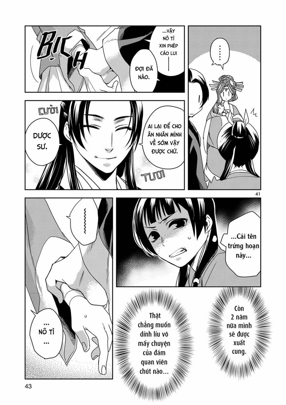 Dược Sư Tự Sự – Nhật Ký Giải Mã Bí Ẩn Chốn Hậu Cung Của Maomao 1 trang 39