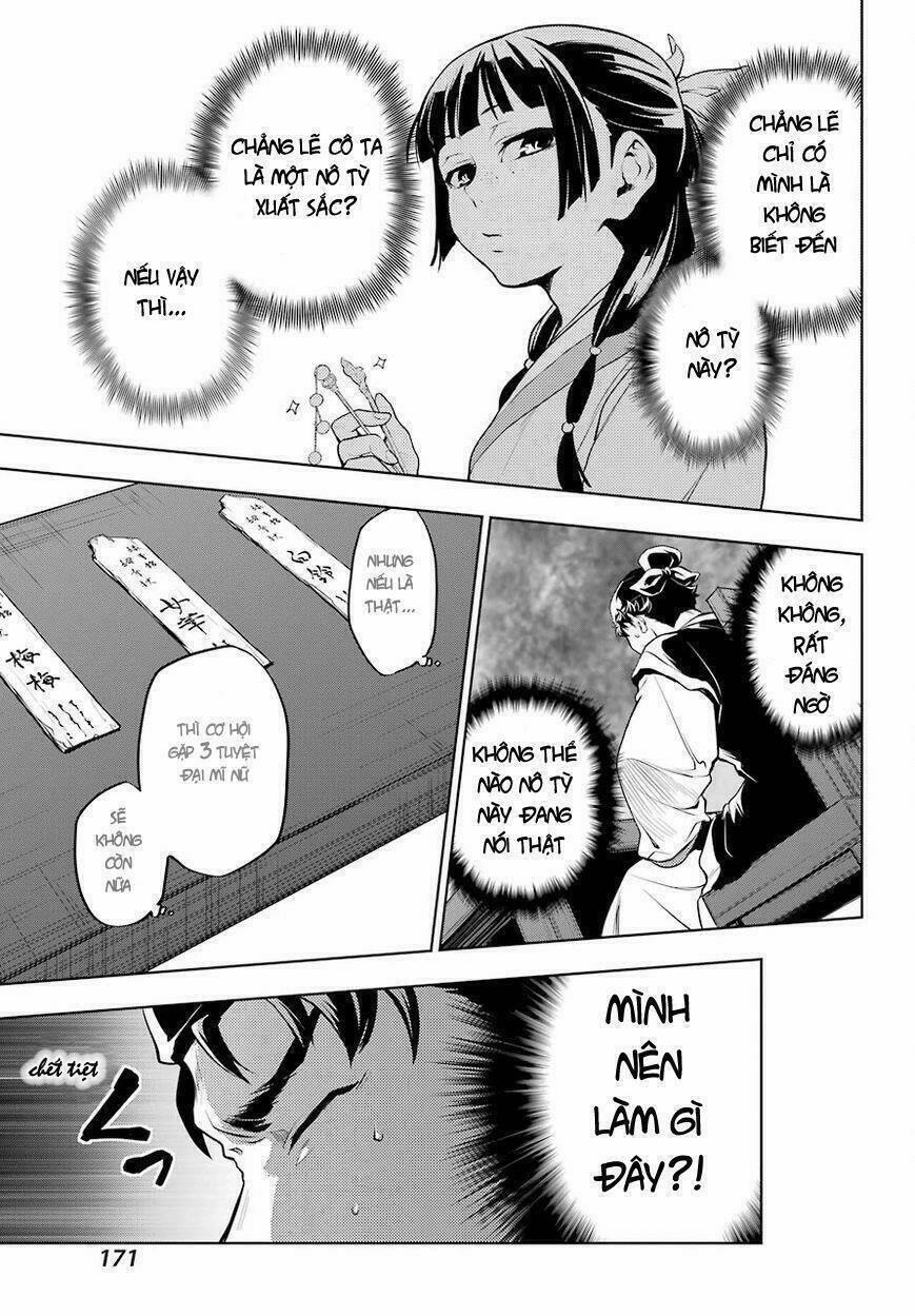 Dược Sư Tự Sự – Nhật Ký Giải Mã Bí Ẩn Chốn Hậu Cung Của Maomao 10 trang 20