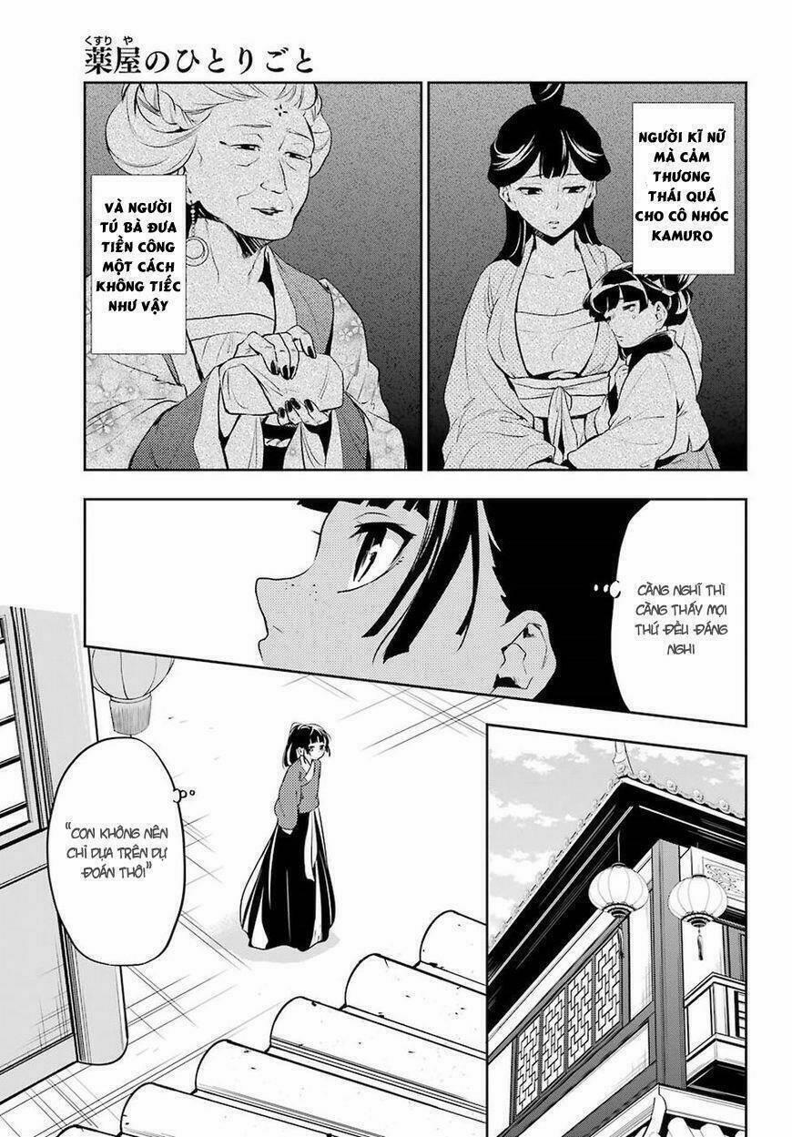 Dược Sư Tự Sự – Nhật Ký Giải Mã Bí Ẩn Chốn Hậu Cung Của Maomao 12 trang 36