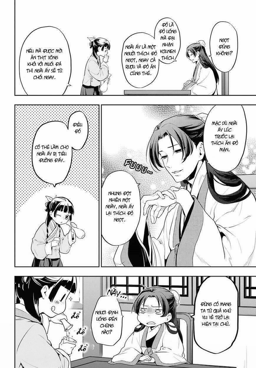 Dược Sư Tự Sự – Nhật Ký Giải Mã Bí Ẩn Chốn Hậu Cung Của Maomao 13 trang 27