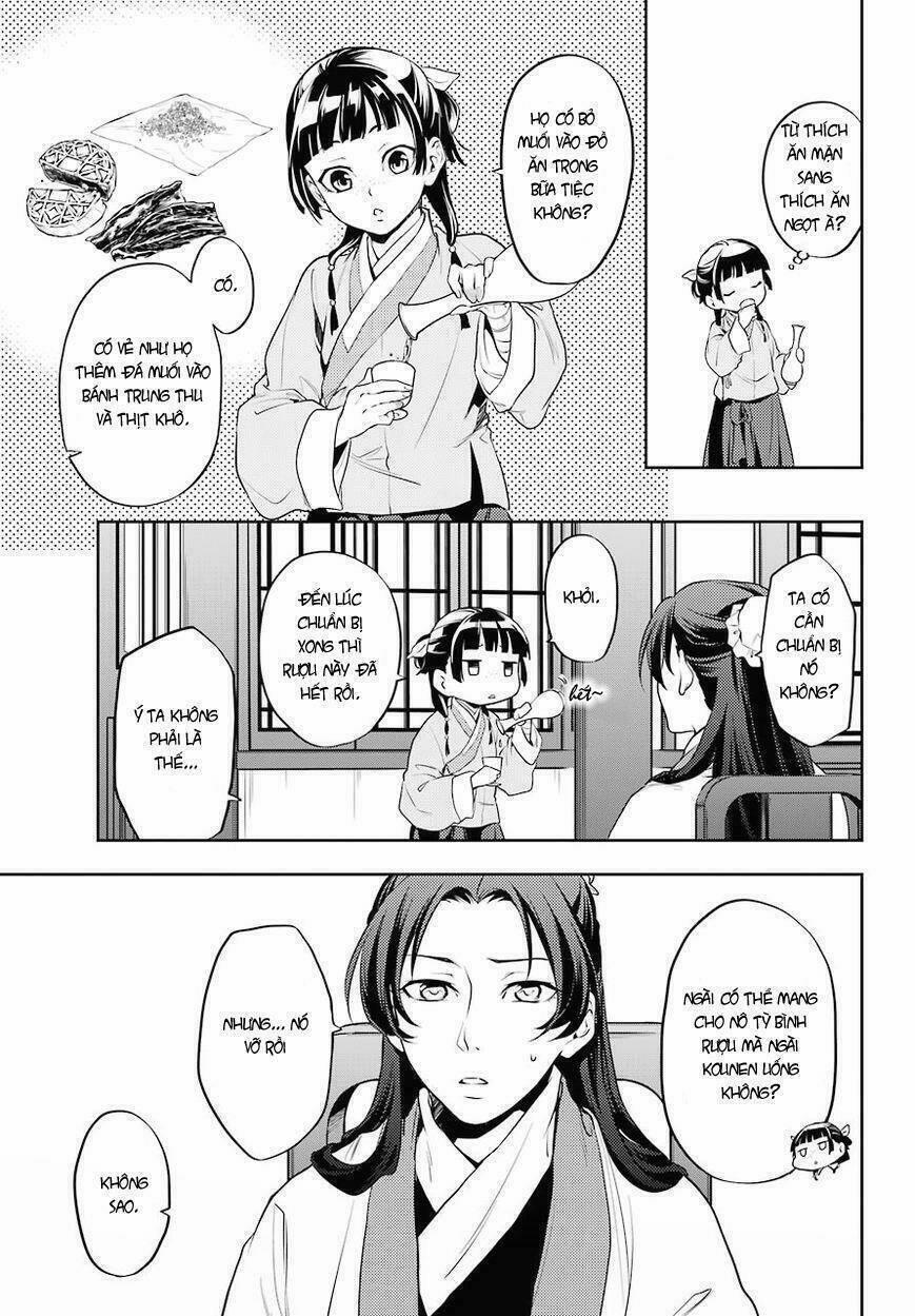 Dược Sư Tự Sự – Nhật Ký Giải Mã Bí Ẩn Chốn Hậu Cung Của Maomao 13 trang 28