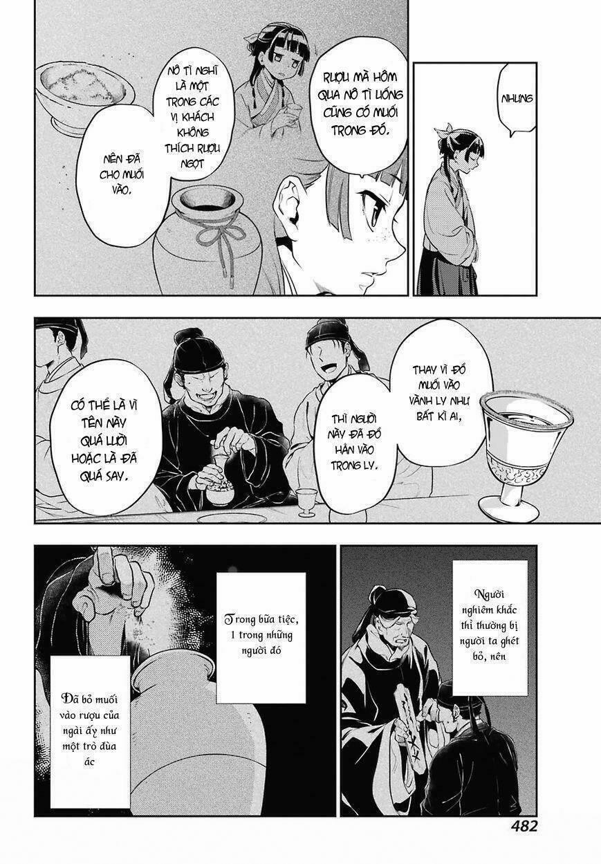 Dược Sư Tự Sự – Nhật Ký Giải Mã Bí Ẩn Chốn Hậu Cung Của Maomao 14 trang 5