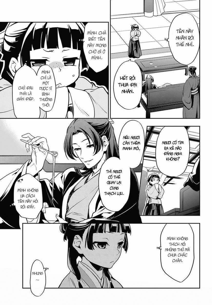 Dược Sư Tự Sự – Nhật Ký Giải Mã Bí Ẩn Chốn Hậu Cung Của Maomao 16 trang 16